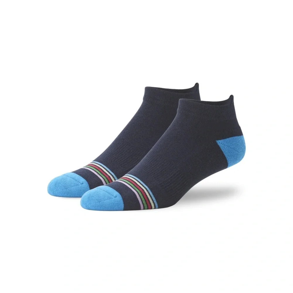 MACK WELDON Everyday Ankle Sock joy stripe navy multi